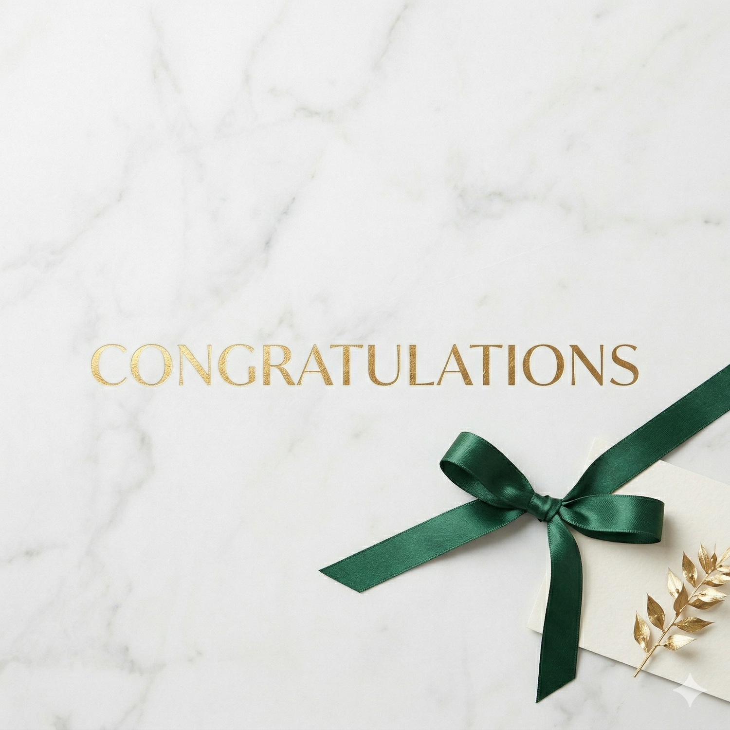 Congratulations
